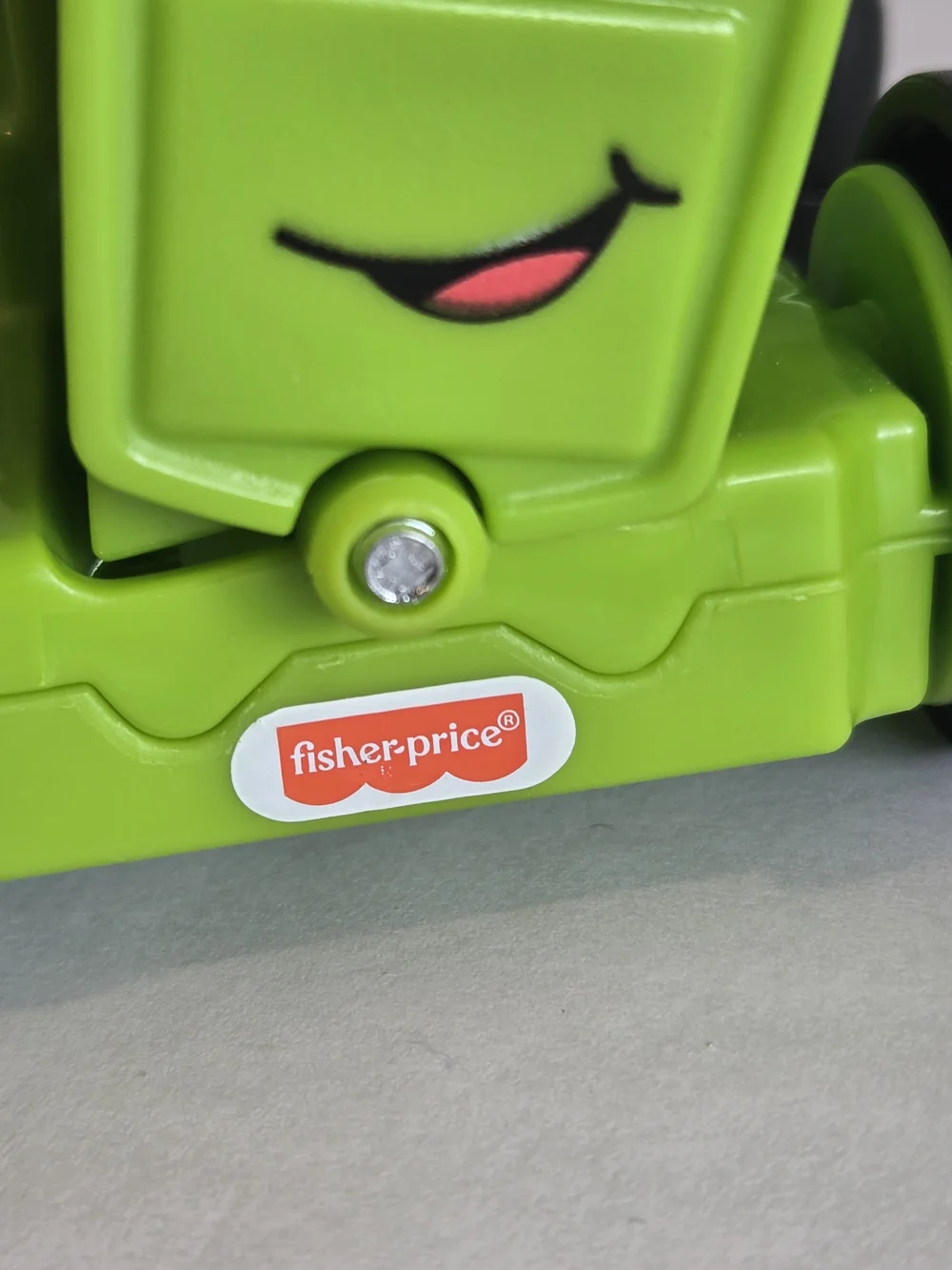 Fisher-Price Little People Green Farm Tractor & Farmer Figure Toy Set